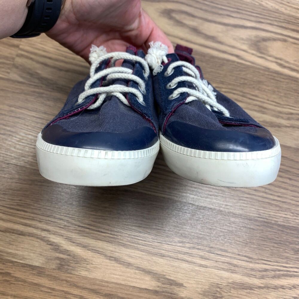 TIMBERLAND Newport Bay Canvas Oxford‎ Boat Shoes Slip-on Sneakers - Blue 6 - Picture 5 of 10